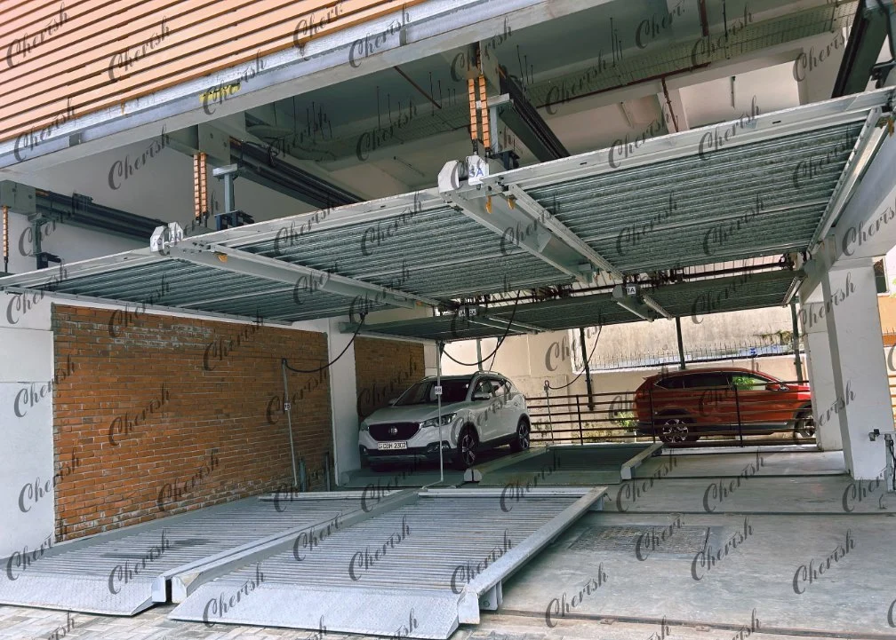 Sliding and Lifting Multi-Level Intelligent Mechanical Auto Car Parking System