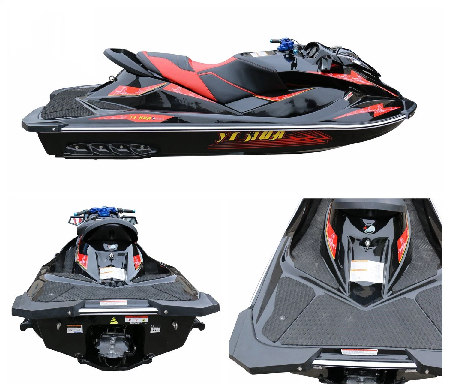 Wholesale/Supplier Jet Ski Boat 1 Seat Water Boats Customizable Displacement 1201-1400cc Motorboats