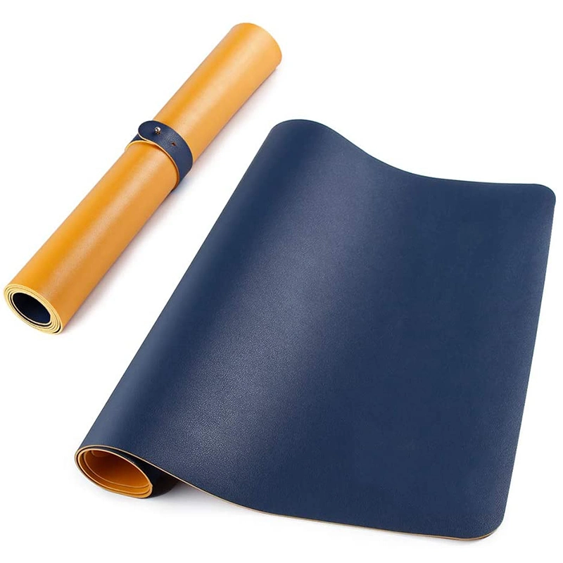 Non Slip PVC PU Leather Desk Pad Gaming Protector Office Table Mat Mouse Pad