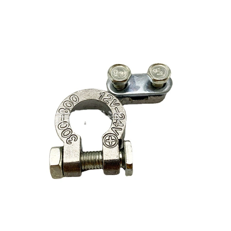 Car Battery Post Clip Universal Cable Terminal Connector Battery Matching Wire Clamp Aluminum