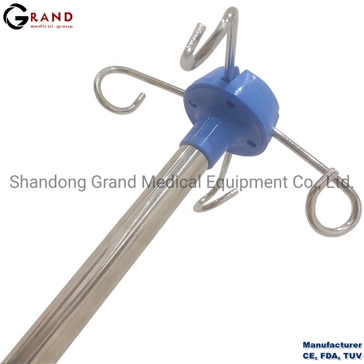 China Manufacturer IV Stand Medica IV Pole Hospital Drip Stand Fuiniture