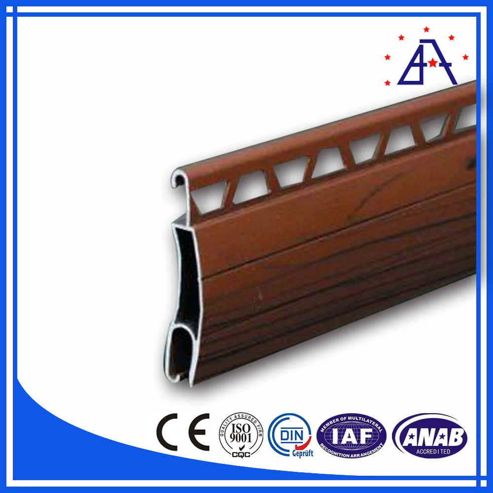 Aluminum Extruded Profile Rolling Shutter Window Panel/Roller Shutter Slat