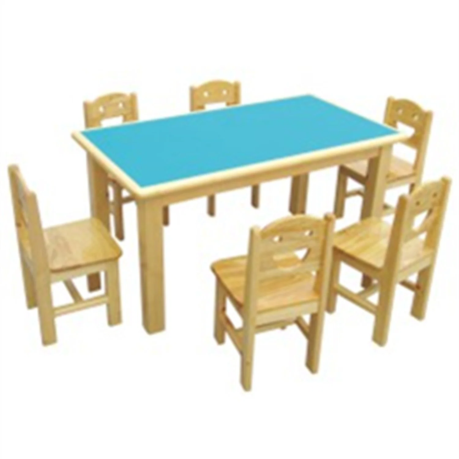 Los niños de kinder preescolar niños Silla de madera maciza de comer silla SL92