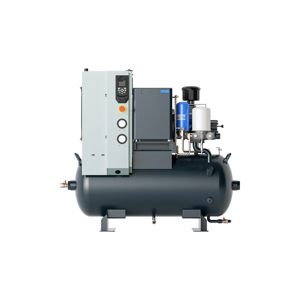 (SCR 20PM) Hot Sale Japanese Technology Energy Saving High Efficiency Airend Oil Cooling IP65 Motor Permanent Magnet 20HP Screw Air Compressor