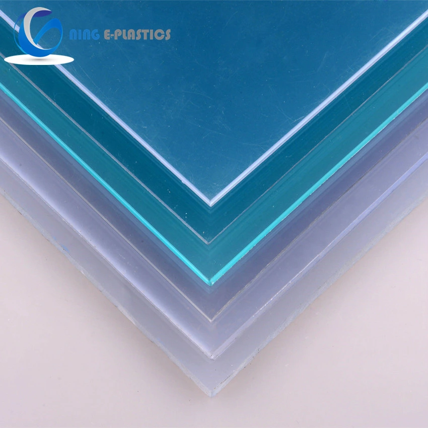 Lead Free Clear and Colored Rigid PVC Sheet Board with Protect Film