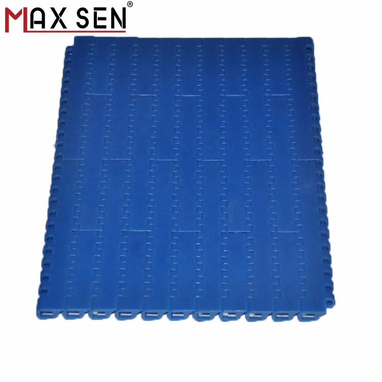 Blue Conveyor System Belt for Packing Line Food Grade Plastic