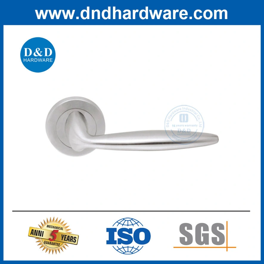 Stainless Steel 304 Solid Front Main Entry Door Handle Lever