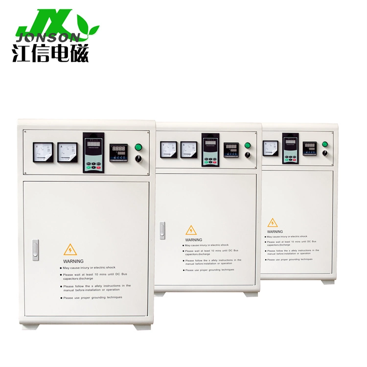 Waste Plastic Granulator Heating Cabinet Industrial Transformation Heat Conduction Oil Furnace Induction Heating Industrial Electric Heaters