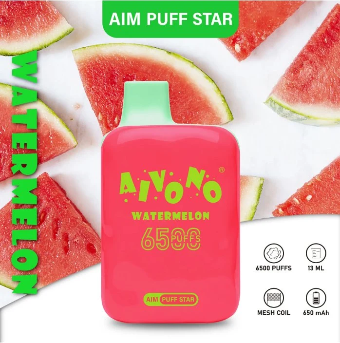 Original Aim Puff Star 6500 Puffs Disposable/Chargeable Vape Elx Box Factory Wholesale/Supplier Price Disposable/Chargeable Vaporizer