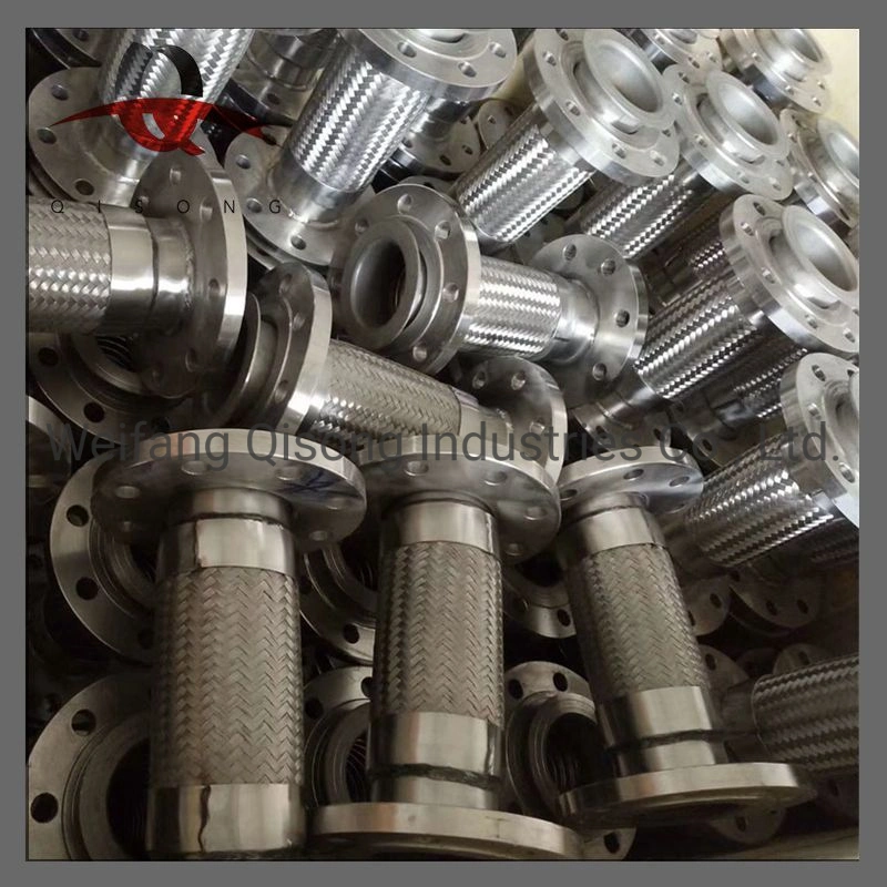 [Qisong] High Pressure Stainless Steel Flexible Pipes with Flanges