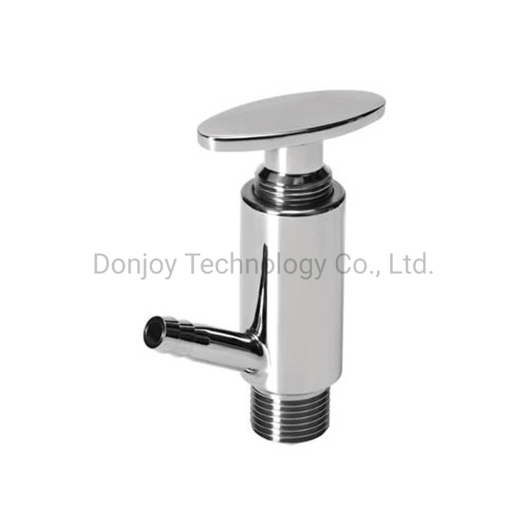 Stainless Steel Thread Sampling Valve with Elliptic Type Handle Wheel