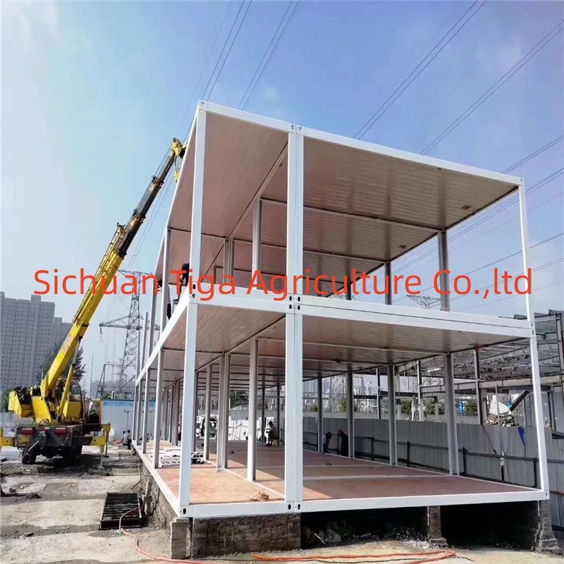 Customized Sandwich Panel Puerto Rico Container Home Prefab Modular Extendable Dormitory Building Flatpack House