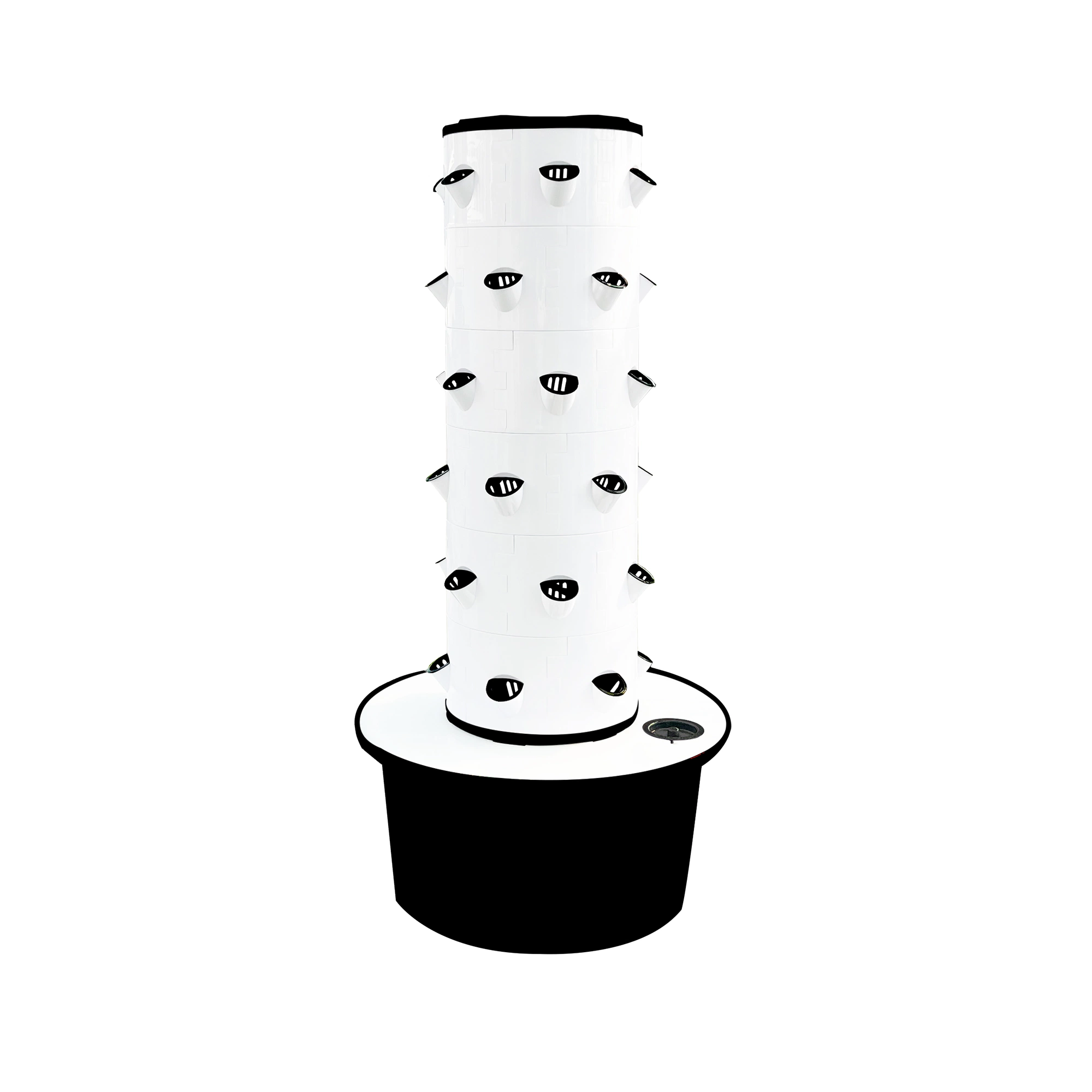 60L Tank 60 Plants Aeroponic Tower Home Garden