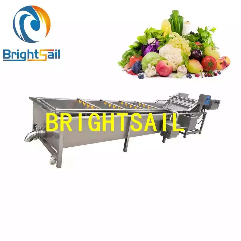 Brightsail Industrial de frutas y verduras Lavadores de aire burbuja de limpieza de equipos Lavadora de burbujas