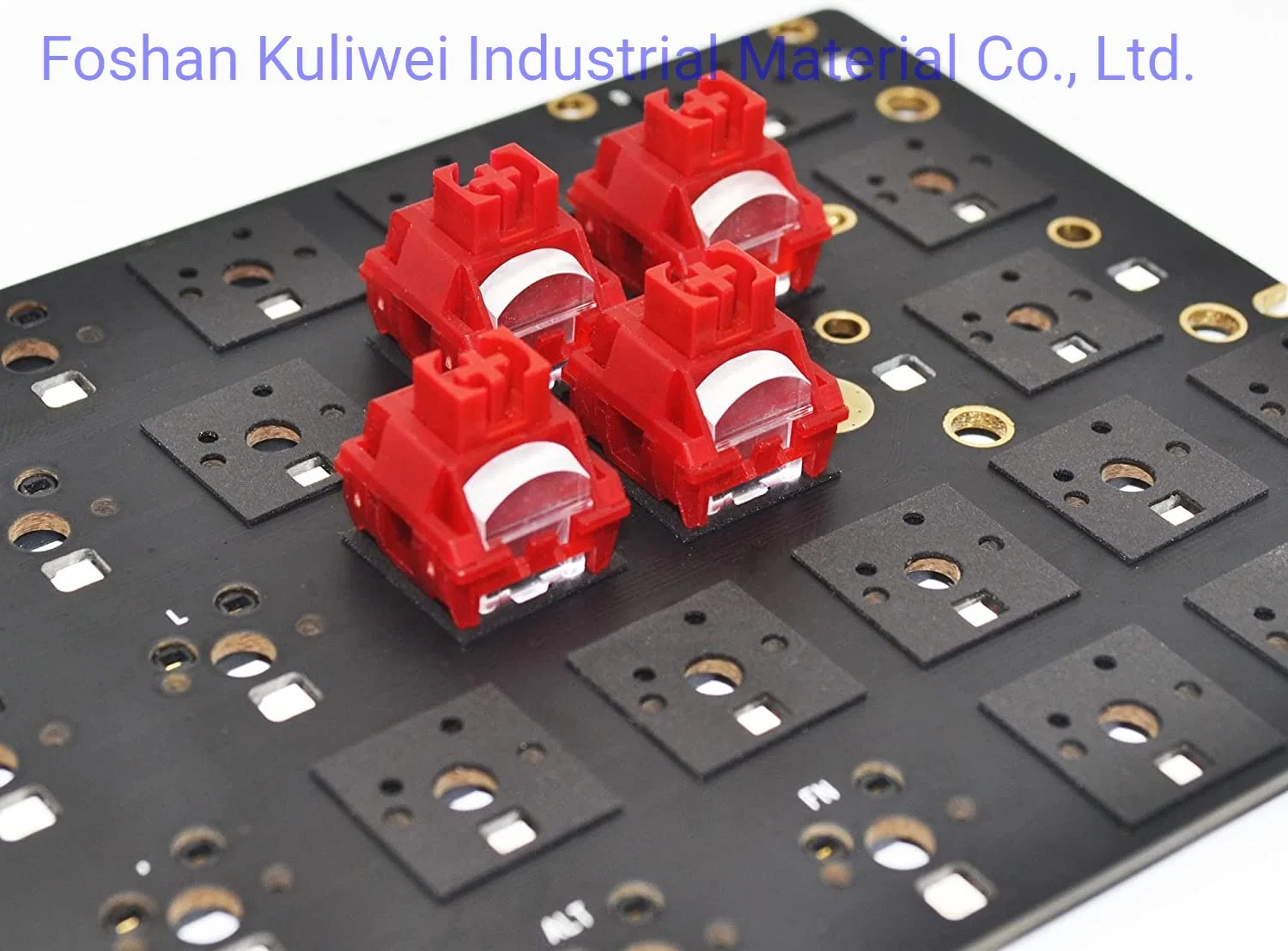 PE EVA Poron Switch Pads Switch Buffer Foam for Hotswappable PCB Soldered PCB (Keysporon 120 PCS)