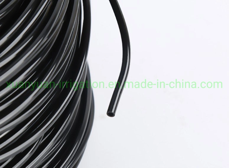 PVC Tube Plastic Hoses for Greenhouse/Farm Irrigation Black