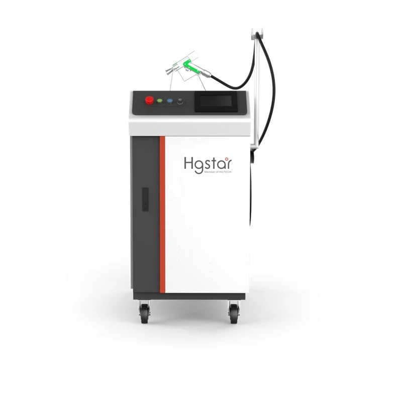 Hgstar Fast Speed High quality/High cost performance  Raycus Welder Cleaner 3 in 1 Fiber Laser Cutting Welding Cleaning Machine for Metal Tube