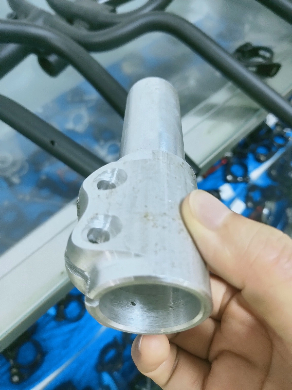 OEM Custom Precision Metall Aluminiumlegierung CNC Teile Fahrrad Teil