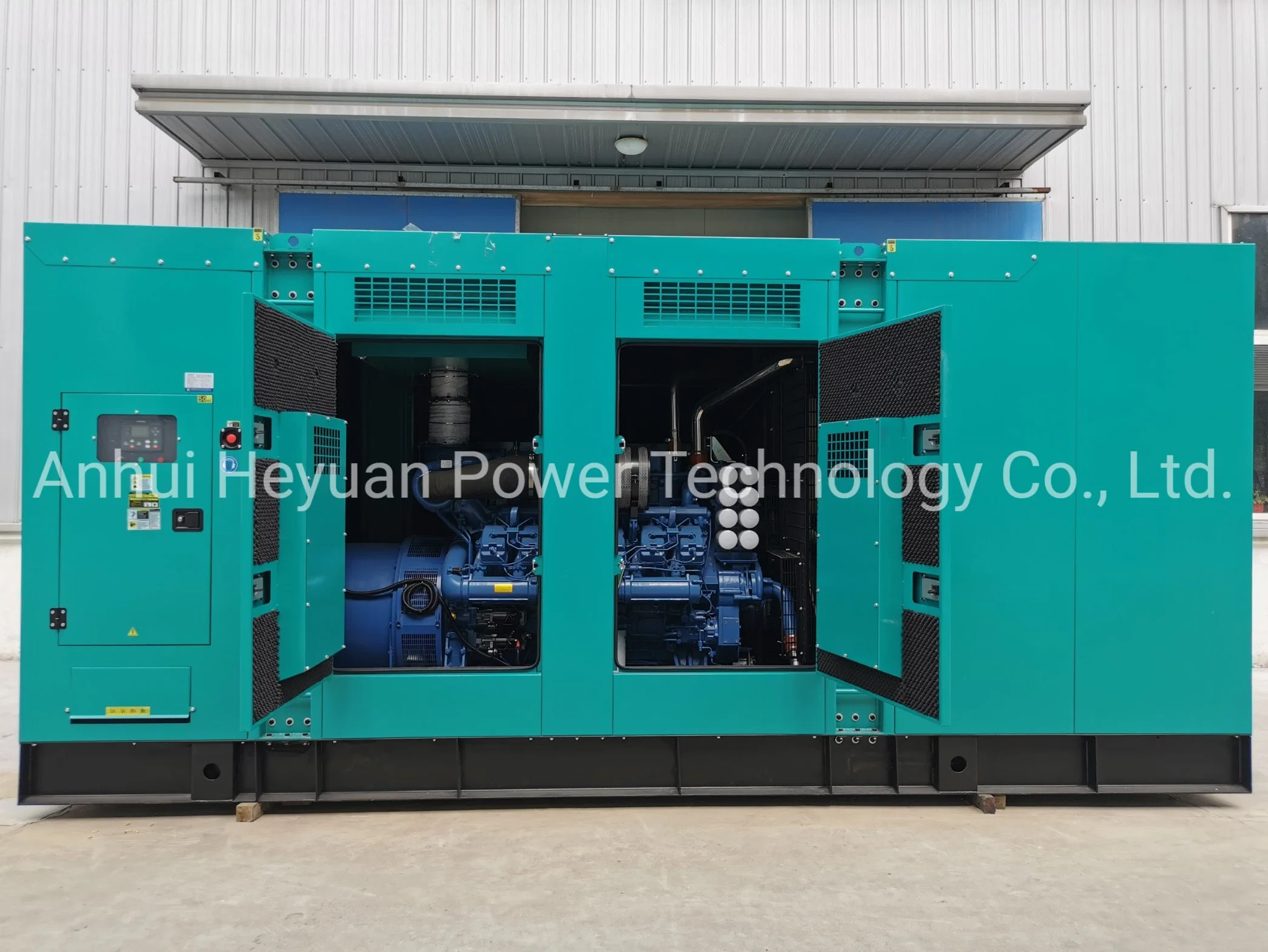 600kVA Silent /Open Type Generator Powered by Cummins Diesel Engine