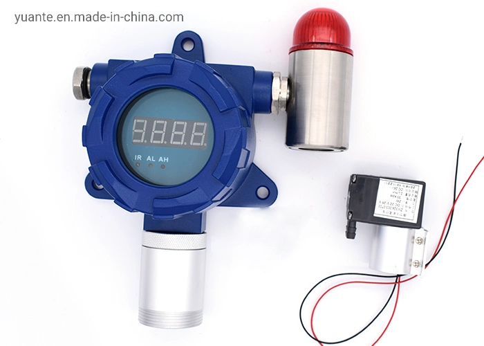 Fixed 100ppm Styrene Gas Detector Wall-Mounted C8h8 Gas Tester with Alarm