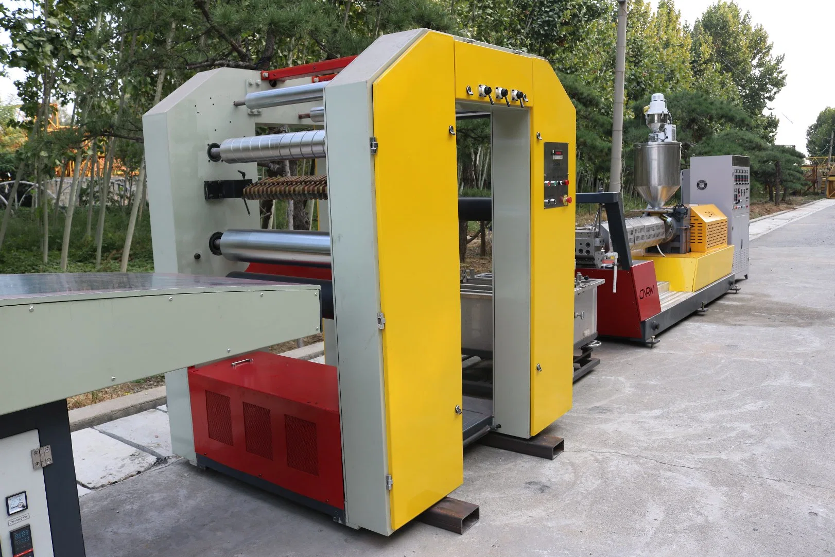 High Output PP Raffia /Tape/Split Film/String Machine Extruder Machine for Sale