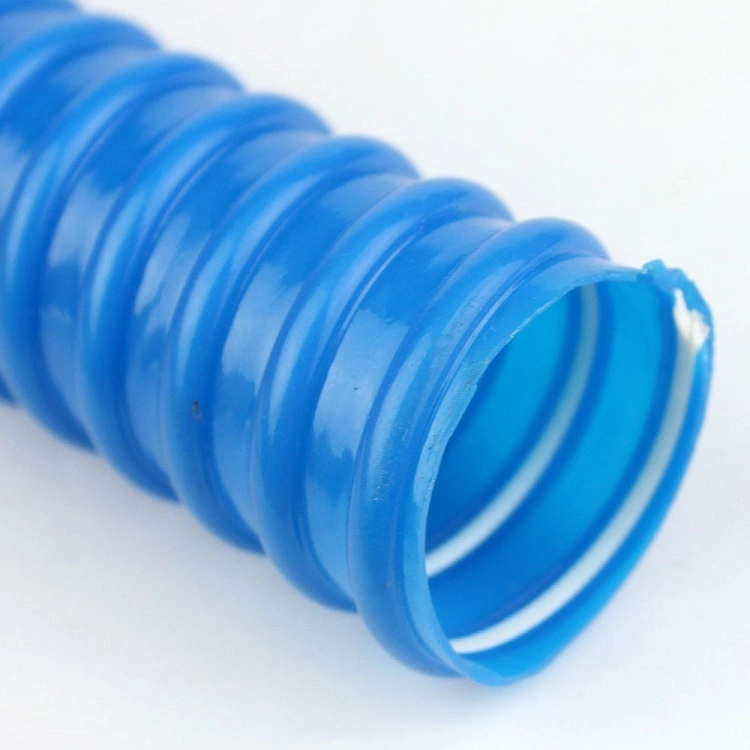 Flexible Corrugated Plastic Tubing PVC Reinforced Plastic Flexible Hose