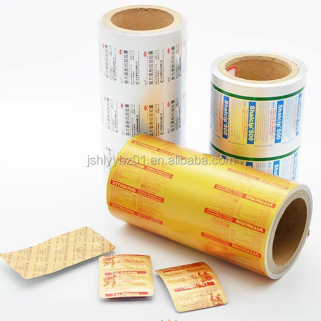 Aluminum Foil for Pharma Packaging Aluminum Foil Rolls for Packaging Alu Alu Blister Foil