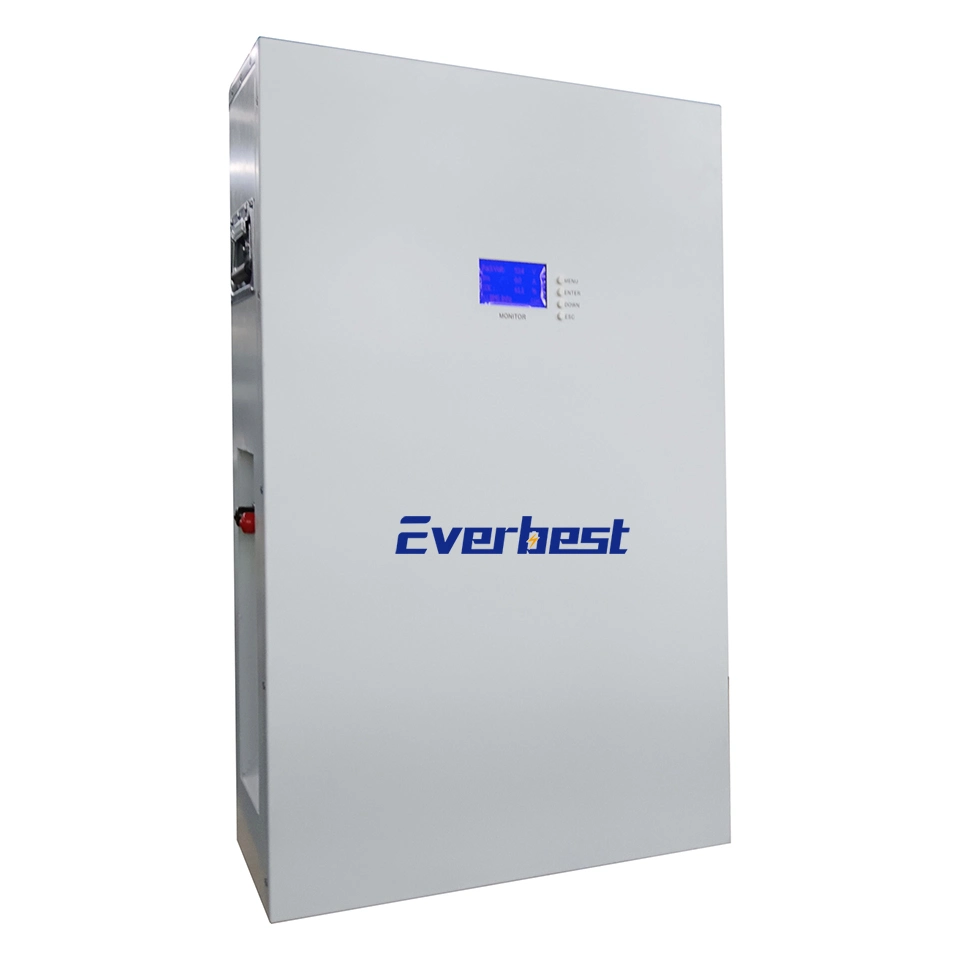 Everbest Smart Home Energy Storage 48V 200ah 100ah 5kwh 10kwh Lithium Ion Phosphate LiFePO4 Battery Price with BMS