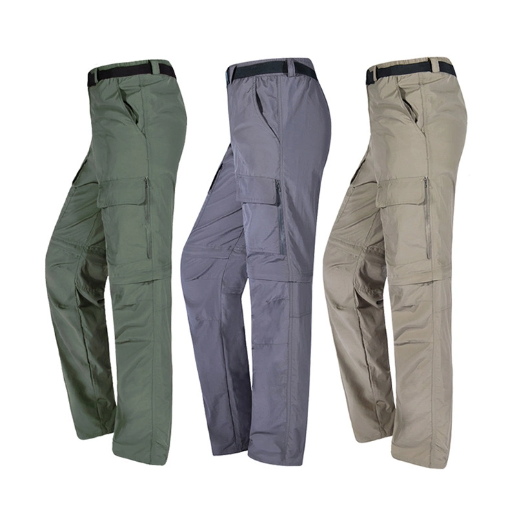 New Fashion Nylon Quick Drying Outdoor Summer Detachable Casual Travel Pants