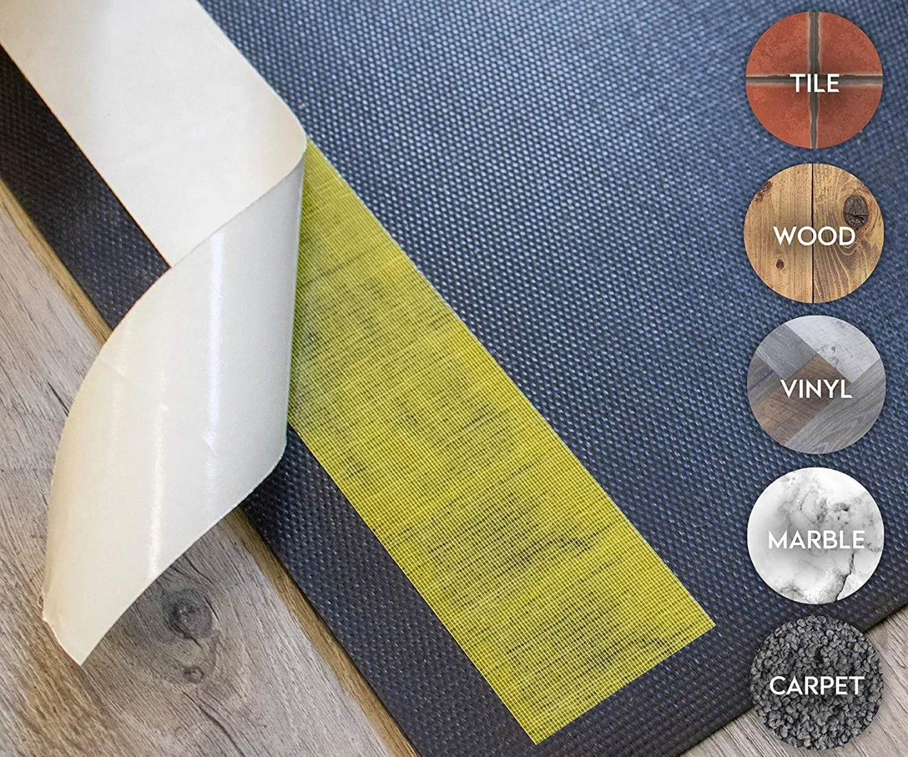 Paño de pegamento de doble cara cinta adhesiva de la alfombra de malla de conducto para la fijación de la alfombra
