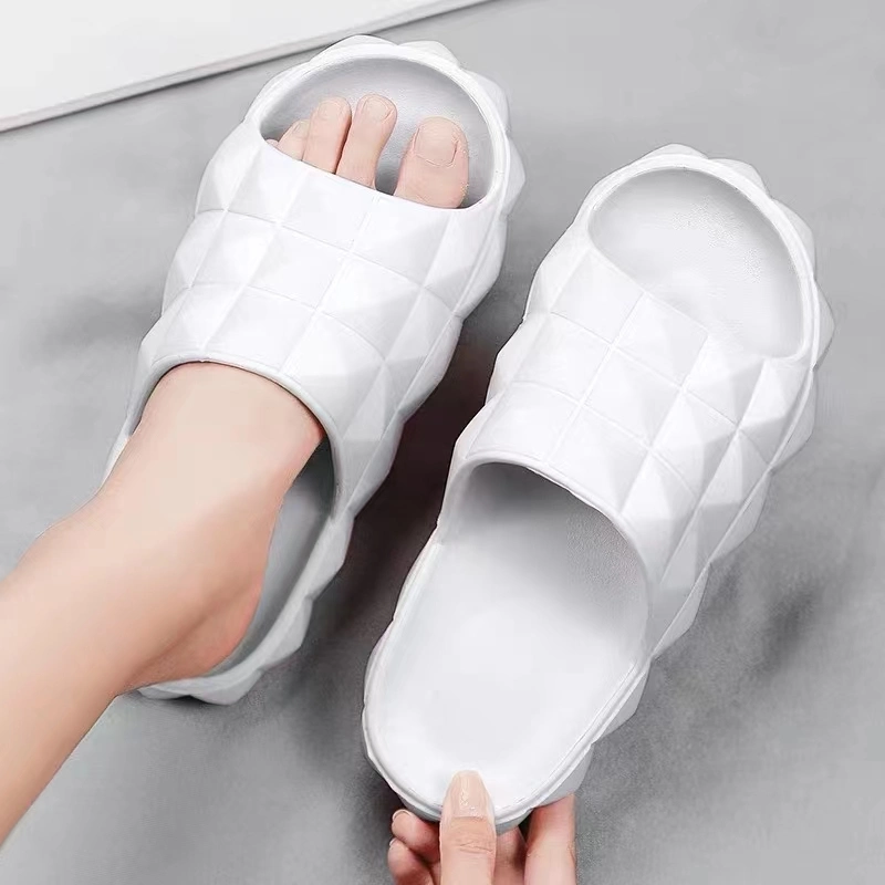 Home Slippers Women's Summer Thick Sole0 Indooroutdoor Non-Slip Slippers Bathroom Casual Women's 2023 New Flip