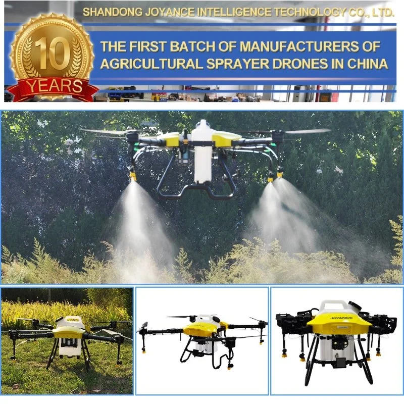 Joyance 10L 16L 30L 40L rociador agrícola/agrícola UAV rociado de pesticidas Y la propagación de fertilizantes Agras Sprayer Drone similar a DJI T16 T20p T30 T40 XAG