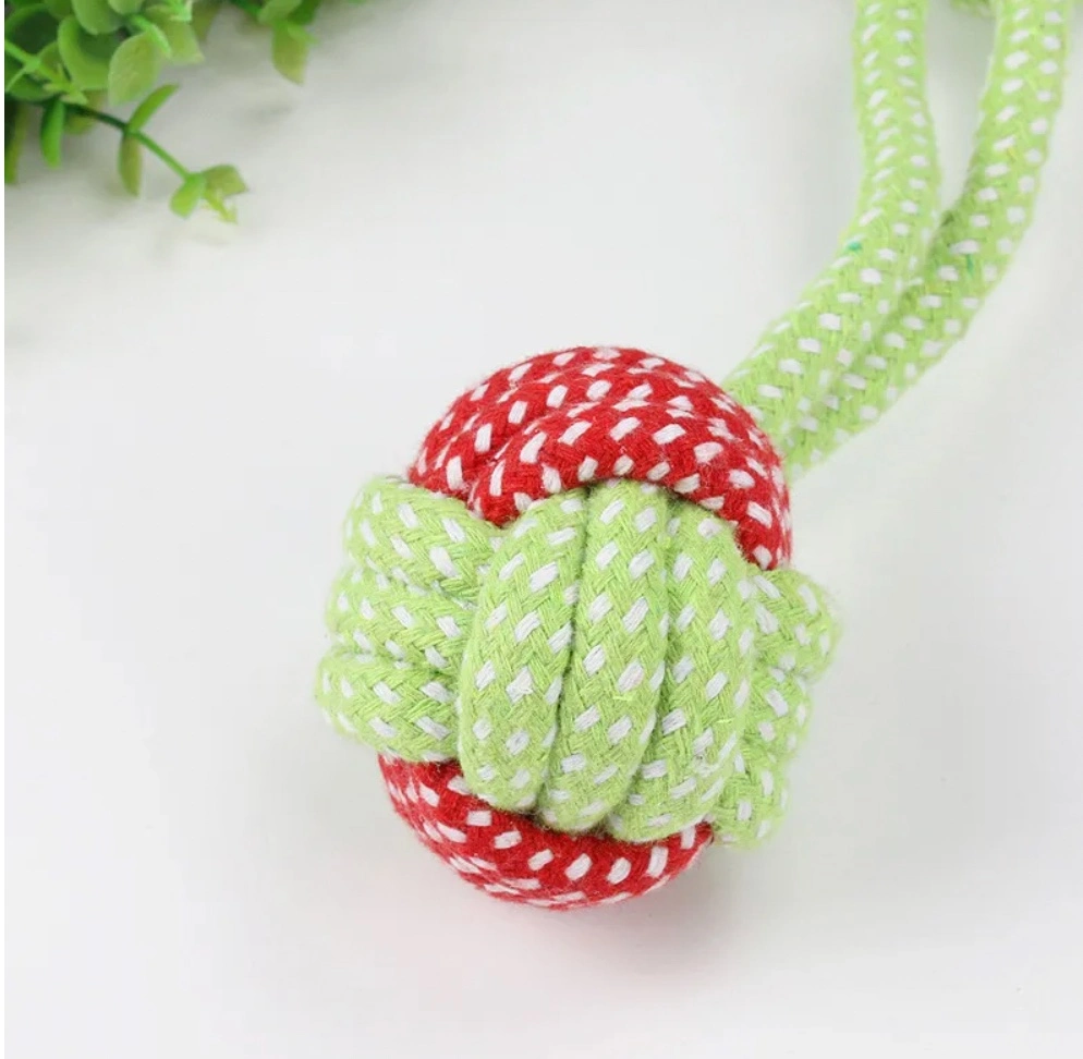 Pets Interactive Toys Pull String Ball 30cm Dogs Bite and Chew Toys