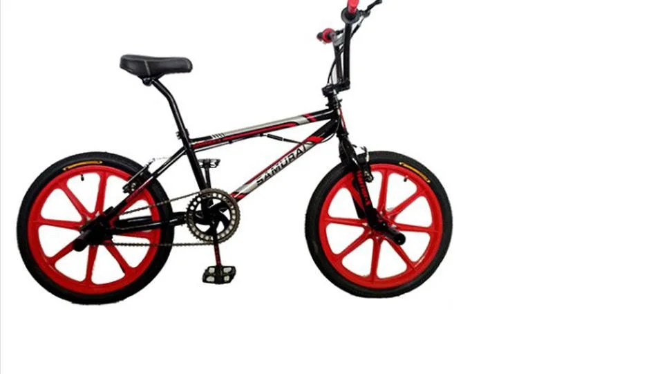 Buen precio bicicletas BMX con horquilla de acero de 20 pulgadas de material Mini Freestyle BMX BICICLETA