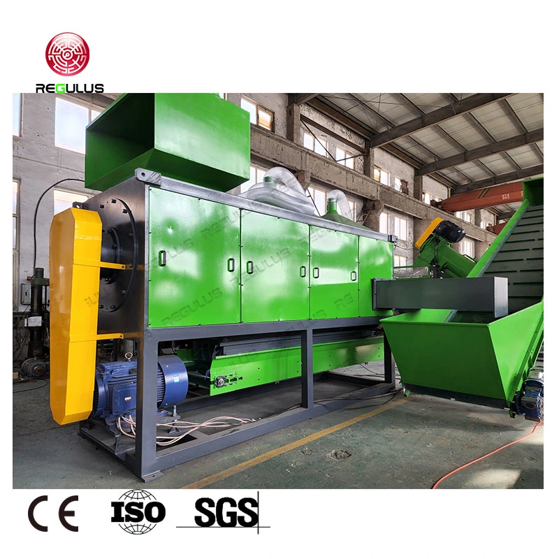 PE PP Agricultural Film Crushing Washing Dewatering Drying Recycling Machine Line