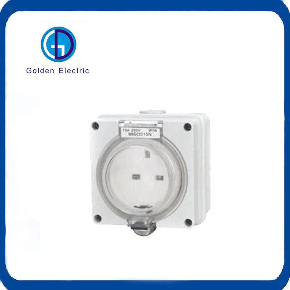 500V Waterproof Industrial 3 Phase Square Manual Changeover Switch 10A 20A 32A 40A 50A 63A Rotary Switch