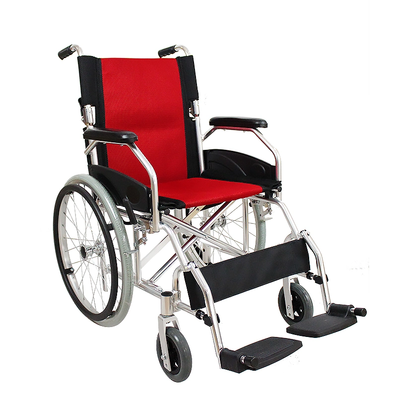 Hanqi Hq863L High quality/High cost performance  Homecare Manual Lightweight Fordablewheelchair for Disabled in Rehabilitation Center or Senior Patient Adultuse