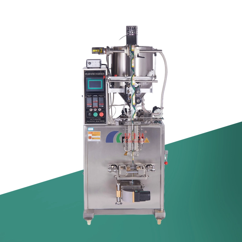 Automatic Liquid Cocoa Chocolate Milk Juice Beverages Drinking Water Filling Sealing Packing Machine Machinery