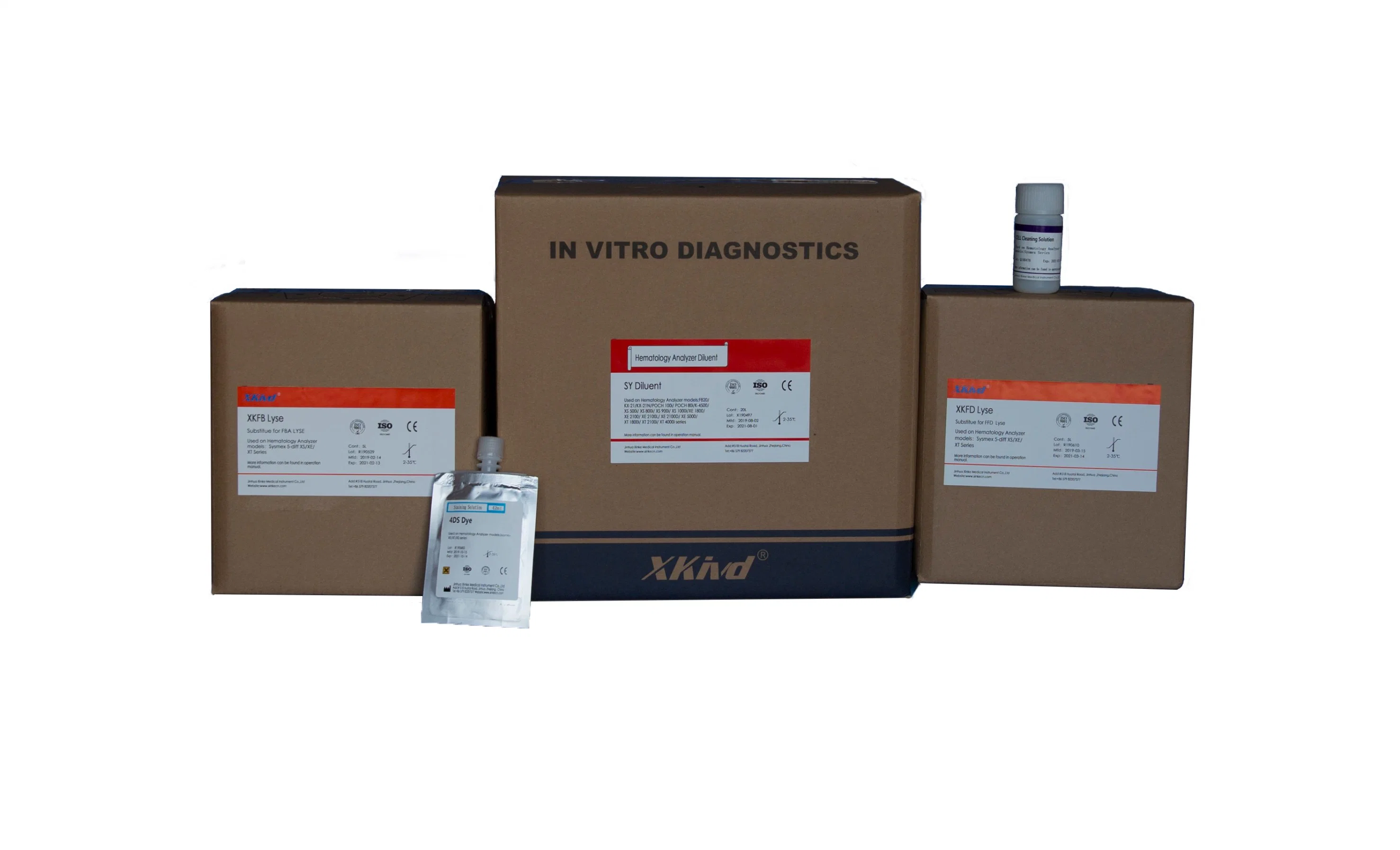 5 Diff Hematology Analyzer Reagents for Sysmex Xt 4000I