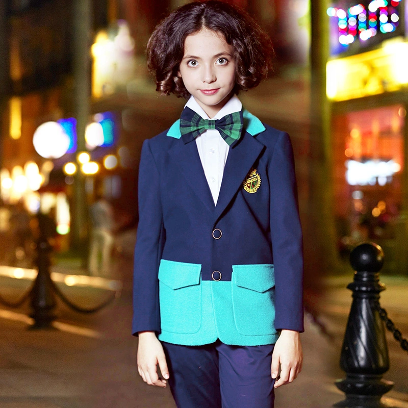 Wholesale Designs Stylish Design Middle School Uniform Dress