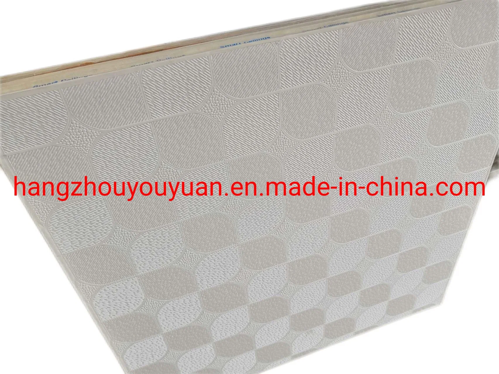 Gypsum Board Accessories Suspended False Ceiling PVC Laminated Gypsum Board