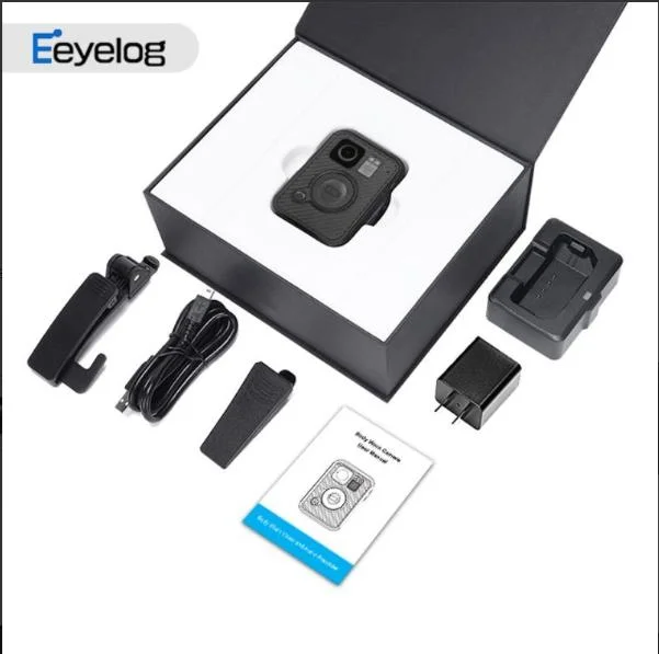 Eeyelog Portable Mini Size Body Camera F1 with 2688*1512p, Motion Detection, WiFi, GPS