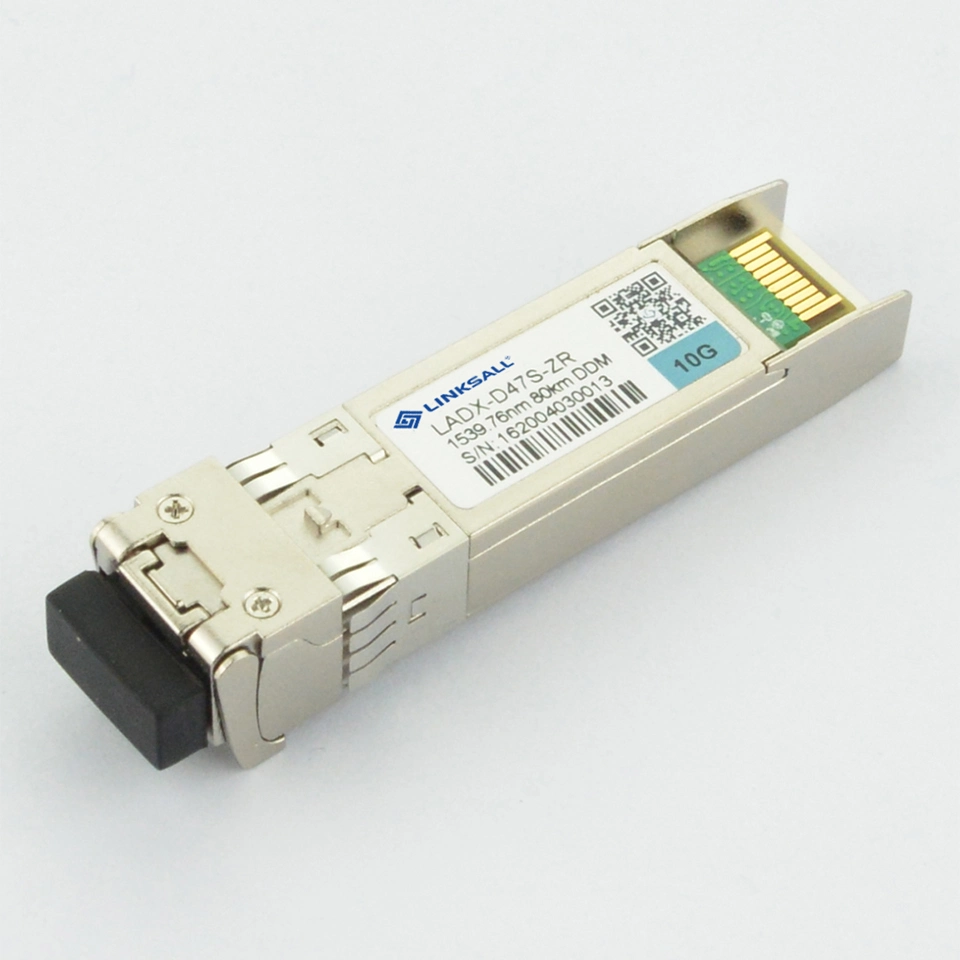 Ericsson DWDM-SFP10g-39.76 Compatible 10g DWDM SFP+ 100GHz 1539.76nm a 80km Dom LC Módulo transceptor de SMF.