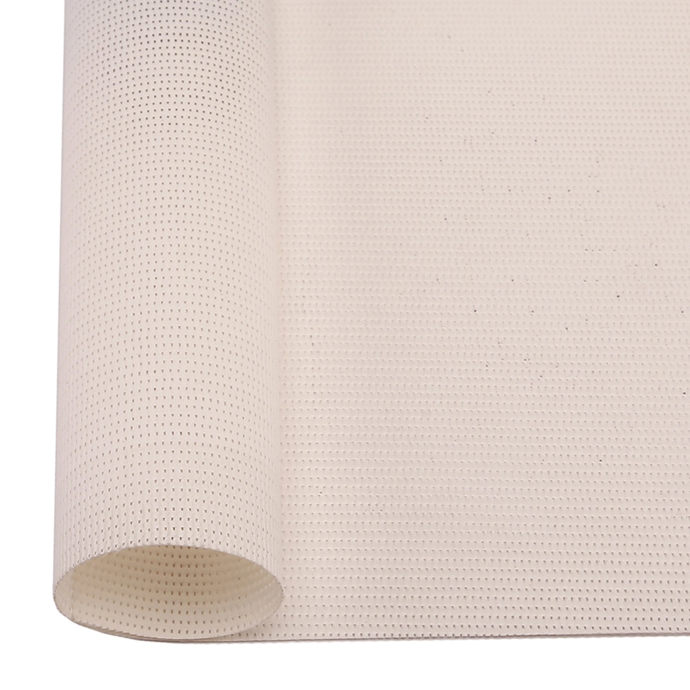 9oz White Sunscreen Mesh Curtain Fabric Decorative Curtain