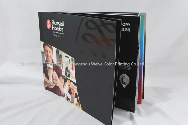 Full Color Custom Printing Promotional Catalogue Paper Magazine Brochure