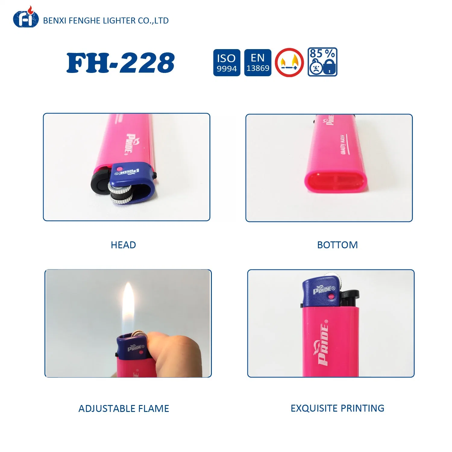 Customized Production Market Hot Brand Lighters