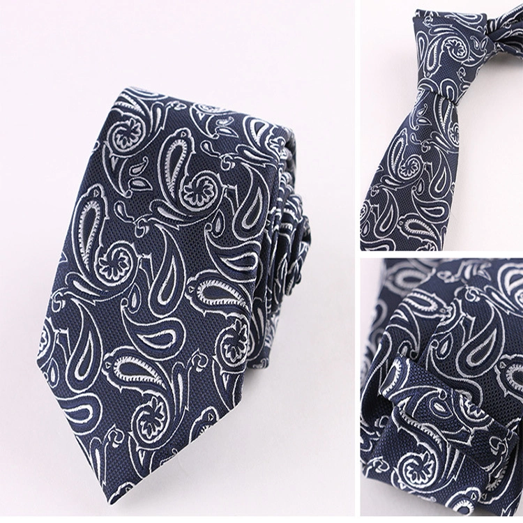 Diseño personalizado corbata de seda jacquard