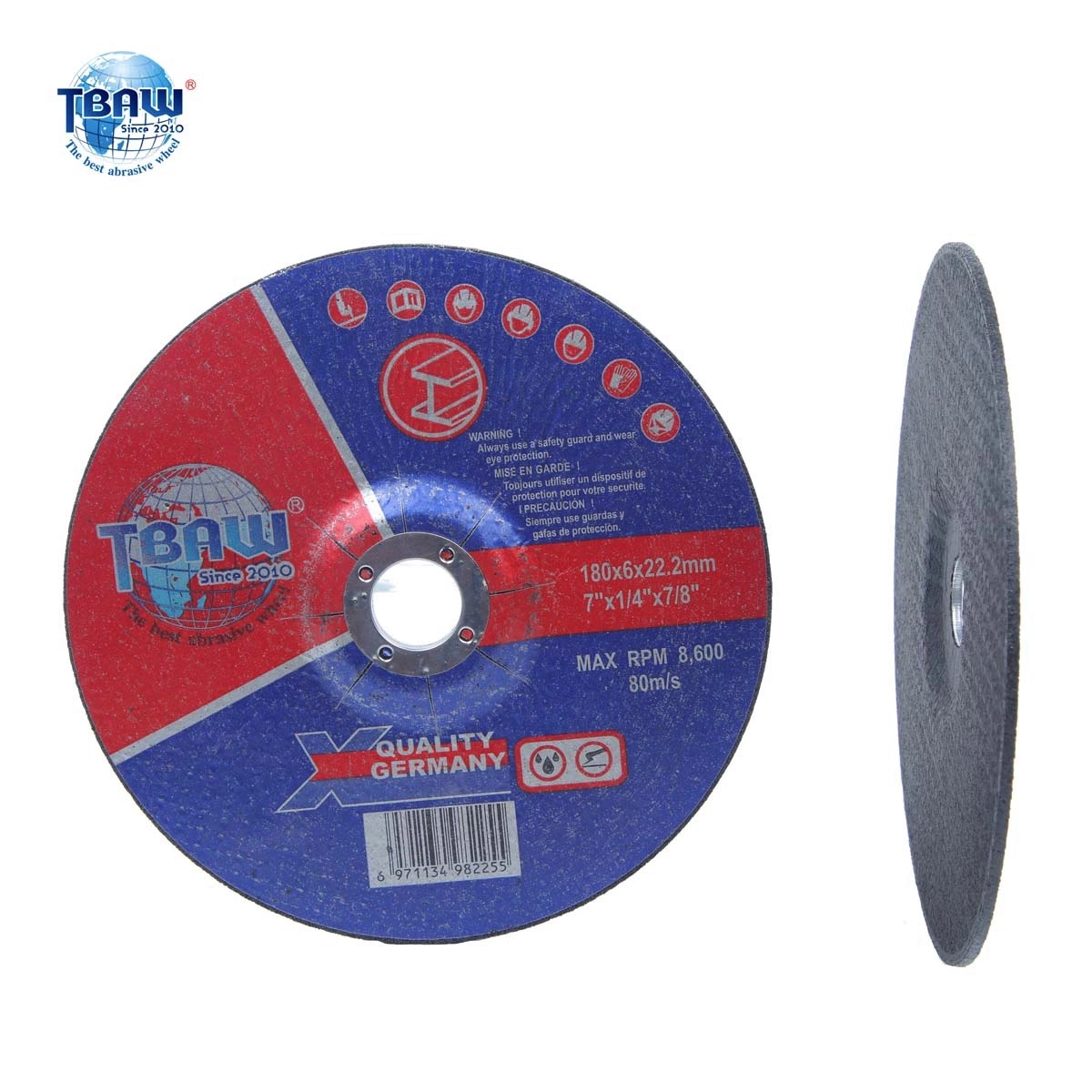 4''depressed Center Abrasive Grinding Wheel for Angle Grinder Polish Tool 100mm