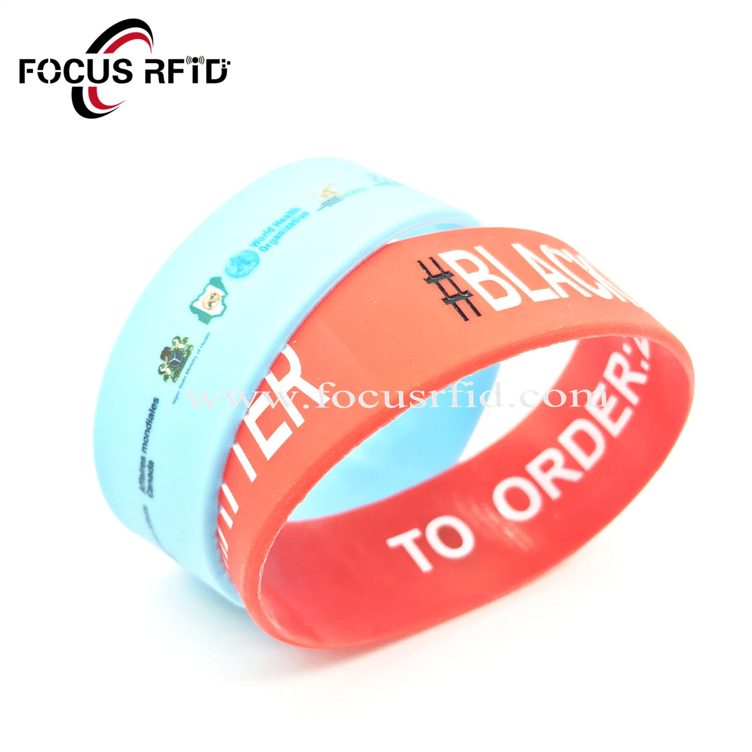 Customized Logo Printed Silicone Wristband Sports Basketball Plastic Rubber Wrist Band