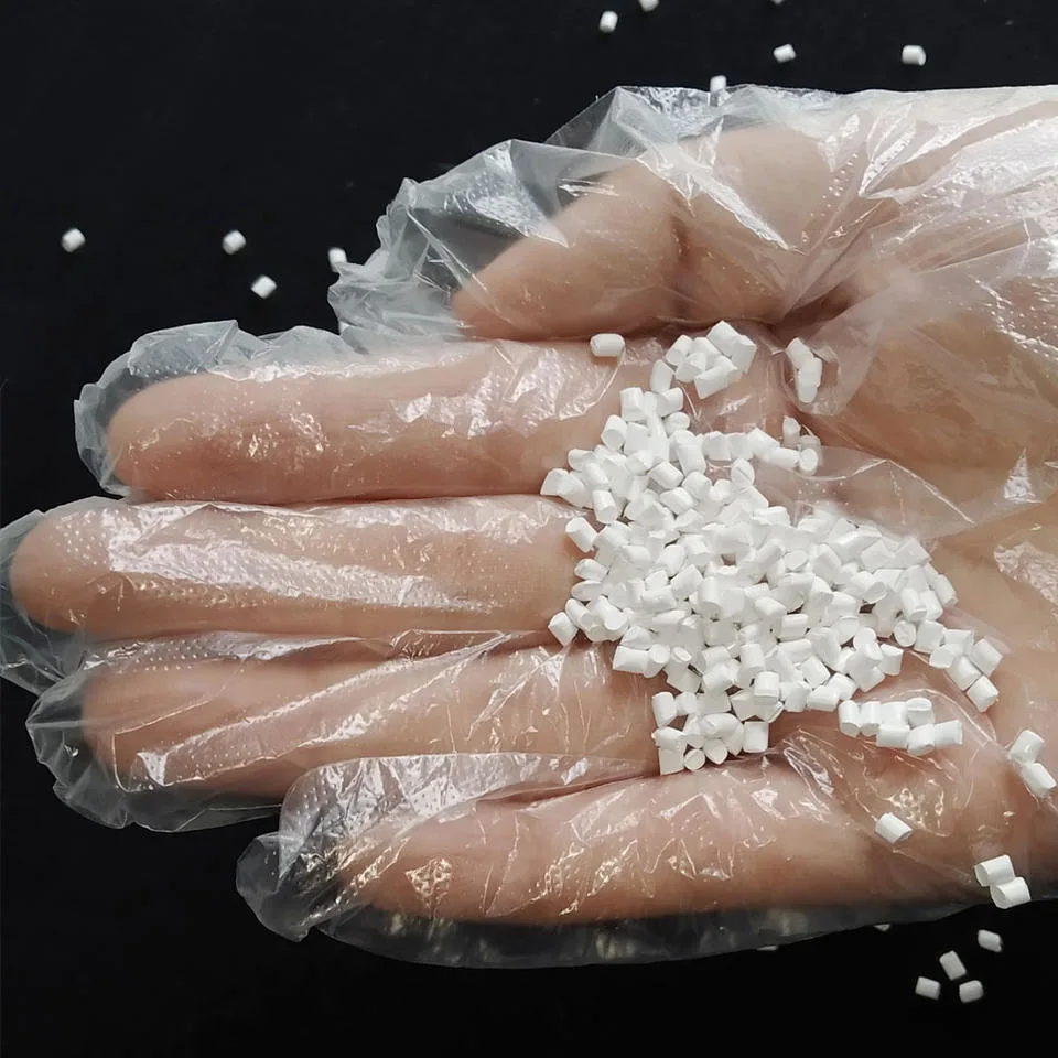 Raw Material Eco-Friendly Plastic Particles Extrusion Grade Rigid PVC Granules for Pipe Fittings Profile